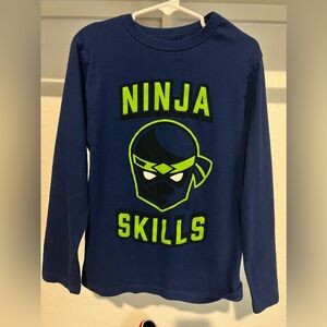 Boys blue long sleeve - size S(5/6)